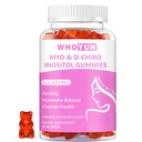 Inositol Gummys无糖,Myo-Inositol & D-Chiro Inositol 40:1 妇女、生育力、荷尔蒙平衡、奥瓦里安健康,60个统计