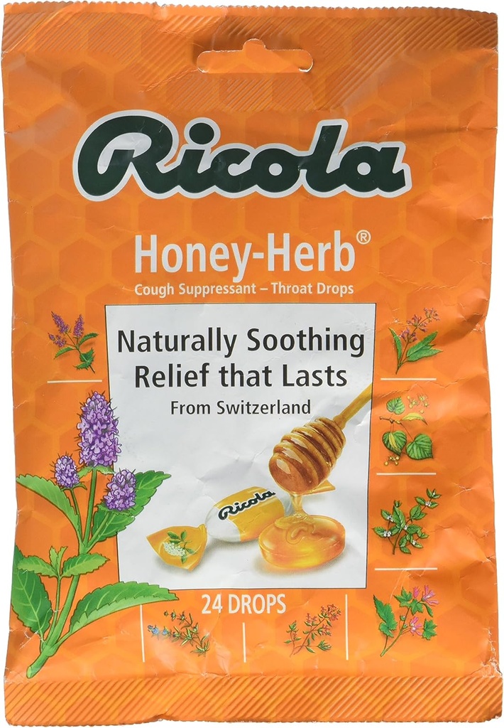 Ricola 天然蜜草 24 滴药