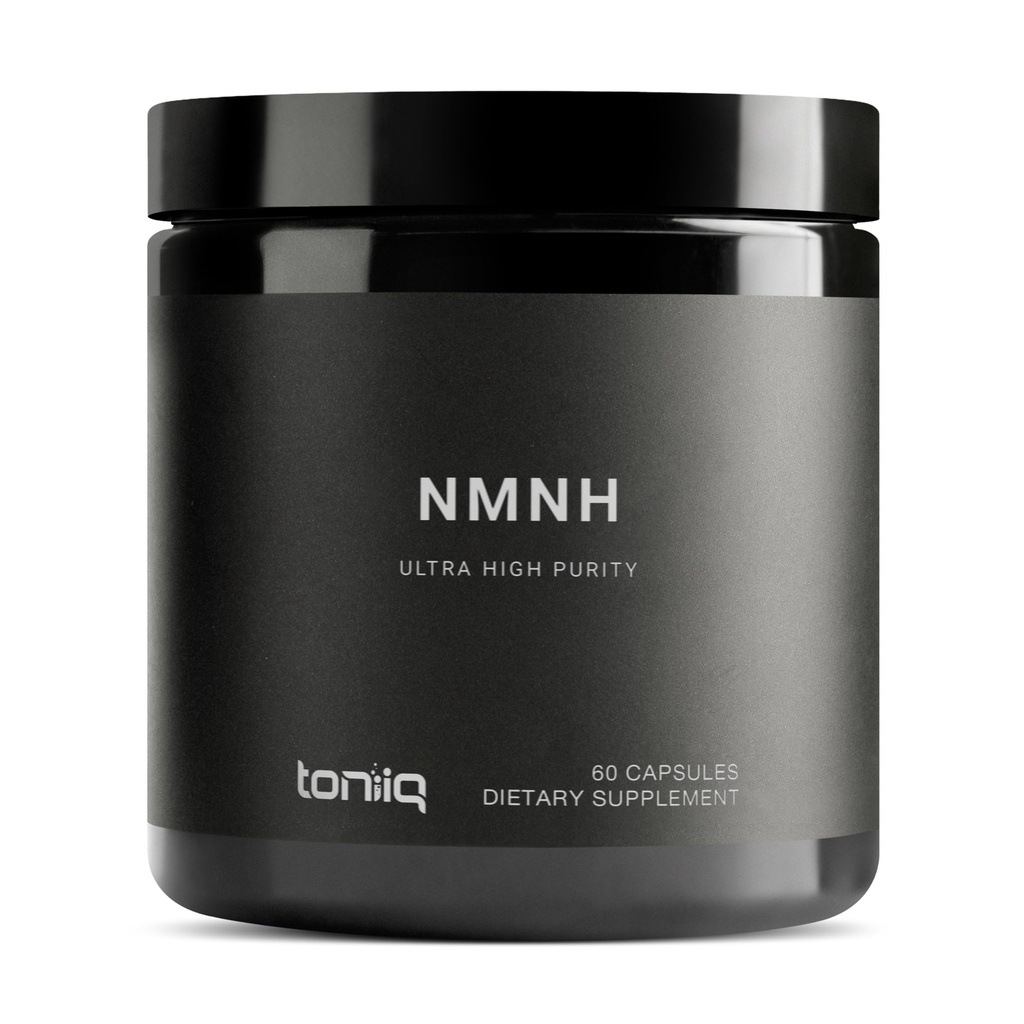 Toniiq NMNH 补充 — 临床研究 UthPeakTM — 95% 高纯度和第三方测试NAD+健康老化支持