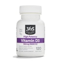 365 由全食品市场,维生素D3软胶,5000 IU,120 CT