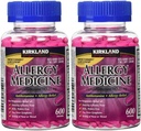 Kirkland 签名过敏药 二苯胺 CHI 25 mg - 600 minitabs - 2 Pack