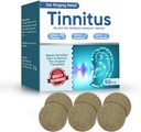 Tinnitus 环耳救济、Tinnitus 救济耳朵补丁、天然锡尼图斯治疗耳环救济、有效减少耳鸣和促进健康听力,50PCS