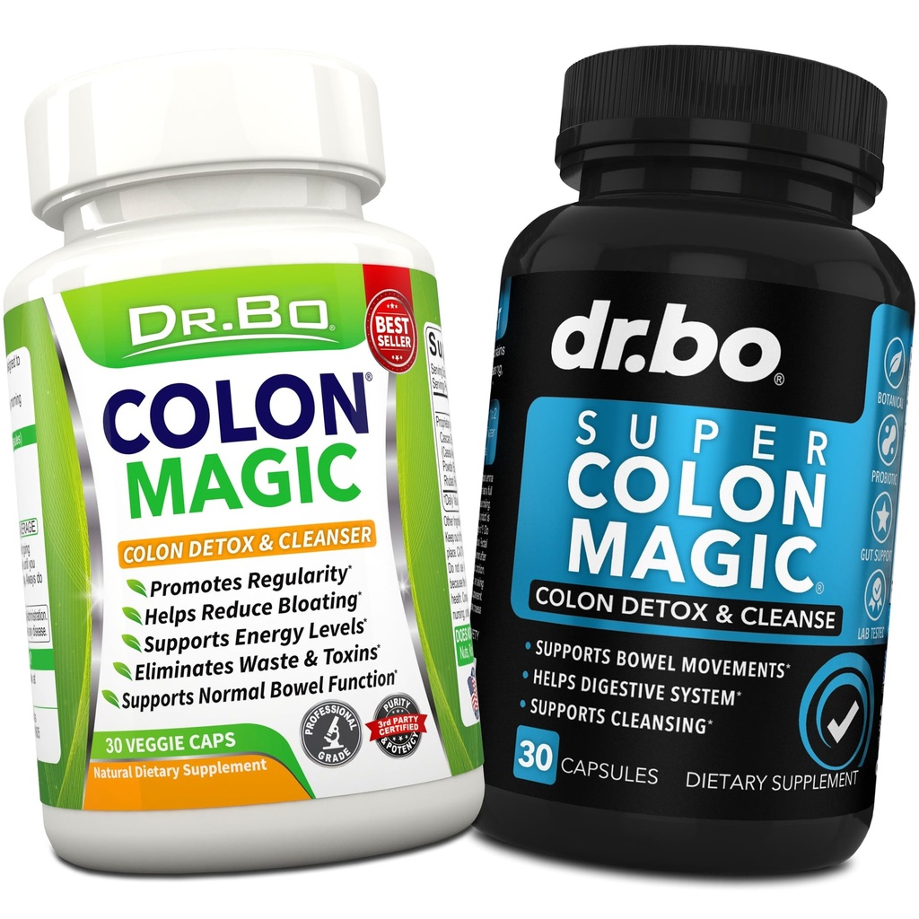 Colon Cleanser Detox 补充 Capsules - 15日 Colon Cleanse Pills & Probiotic Daily Herbal Cleanning - 肠胃Bloating 消化液支持的自然鲍尔运动补充