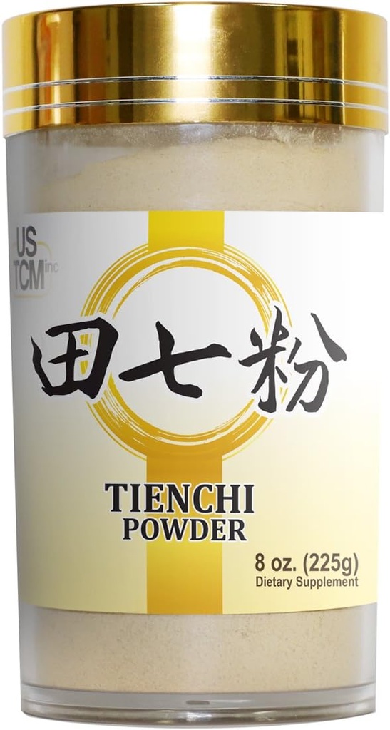 (原始内容存档于2018-09-21) (中文(简体) ). Pure Tienchi Powder Pseudoginseng Notoginseng Sanqi Powder Tienchi Ginsen Powder 田七粉 120mesh (8oz).
