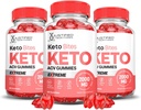 合理实验室(3 Pack Keto Bits Keto ACV Gummys Extreme 2000MG Keto Bites Keto Gummys Apple Cider Vinegar 与石榴蜂蜜汁粉 B12 Vegan Non GMO 180 Gummys 配制而成)