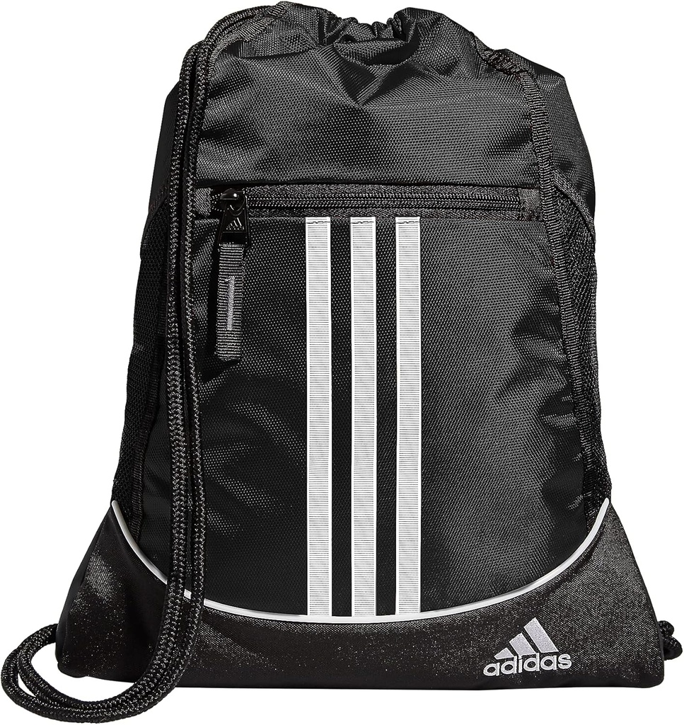 Adidas联盟的Sackpack – 抽取后包装 男女小袋,黑色,一个大小