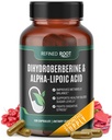 精炼根二氢硼酸300mg加Alpha Lipoic Acid 600mg 补充剂 - 外加强柏柏酸加Alpha-Lipoic Acid (ALA) - 高级二氢硼酸促进最佳健康