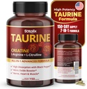 与Creatine,L-Arginine,L-Citrulline 高吸附与黑辣椒硝基氧化物促进剂,肌肉美国制造和试验(150个计数(一包))