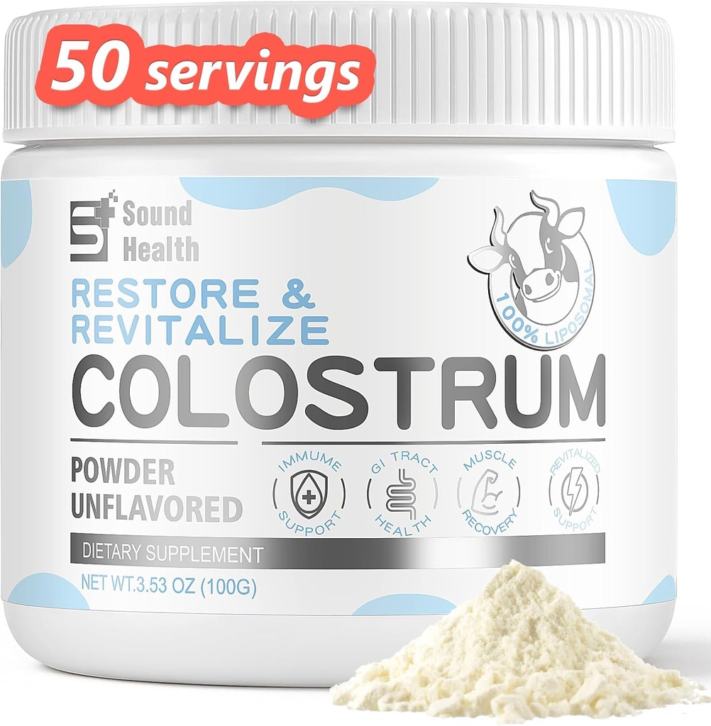 Colostrum 补充人类的粉末 - 有机Bovine Colostrum 补充 Gut 健康,美容,和免疫支持 - 不受欢迎(73种服务)