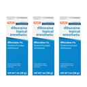 Rugby Dibucaine 主题麻醉药 1% 血红蛋白膏 - 治痒和烧伤的止痛霜,治痔疮,抗痒霜1 Oz(3包)