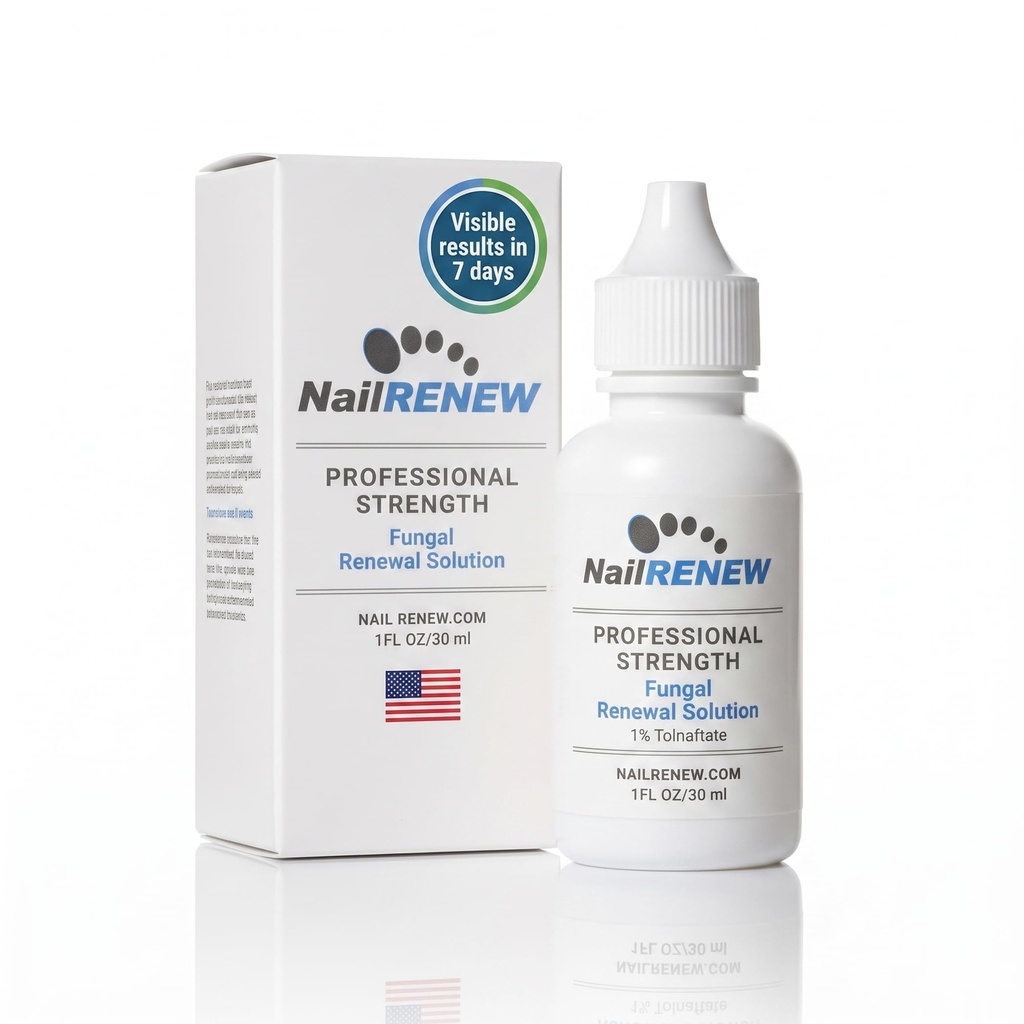 NailRENEW Antifungal -- -- 专业力量,Toe Fungus, 彩色或Brittle Nails(1瓶)的同族Fungus治疗