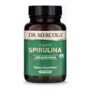 Mercola博士 有机螺旋藻 - 2,000毫克 - USDA 有机藻类 - 支持正常解毒和免疫健康 - 全食品超食品 - 非GMO,无糖和无豆 - 120片