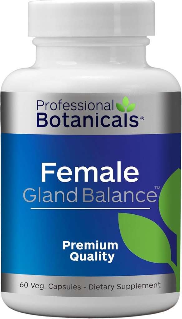 女性Gland平衡-荷尔蒙支持-60个蔬菜卡普尔