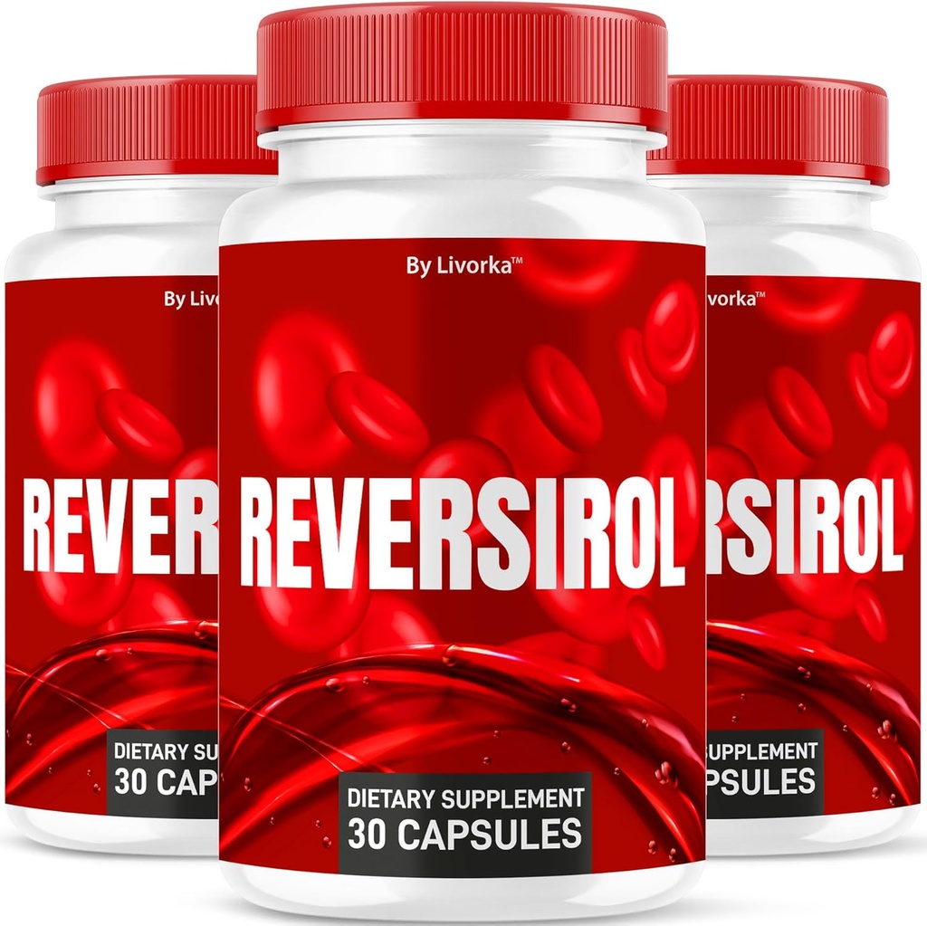 (3 Pack) Reversirol - Reversirol Premium公式, Reversirol Capsules, Reversirol高级优化器 Capsules, Reversirol 补充药, Reversirol Reversirol Reviews, 90 Capsules 3个月
