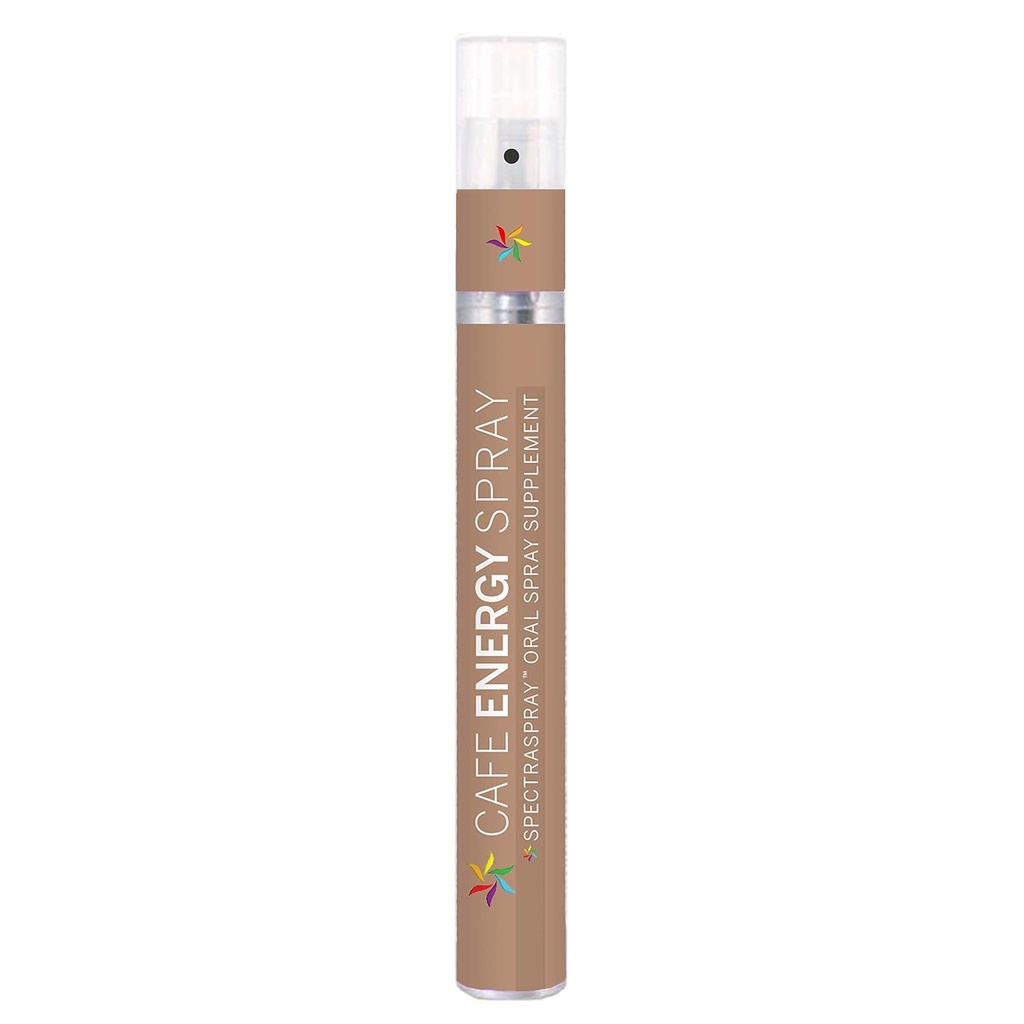 SpectraSpray Vegan咖啡厅能源喷洒-维生素B12和5MG咖啡因