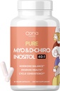 Vegan Myo-Inositol & D-Chiro Inositol 妇女补编 -- -- PCOS救济、激素平衡、骨骼支持、排卵支持补编 -- -- 理想比率40:1-90 Cap -- -- 妇女生育率补编