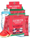 关键Nutrients 电解质粉包 - 刷新西瓜 20 包装水解质包 - 旅行水解质粉 - 无糖,无卡路里,无胶质 - 在美国制造