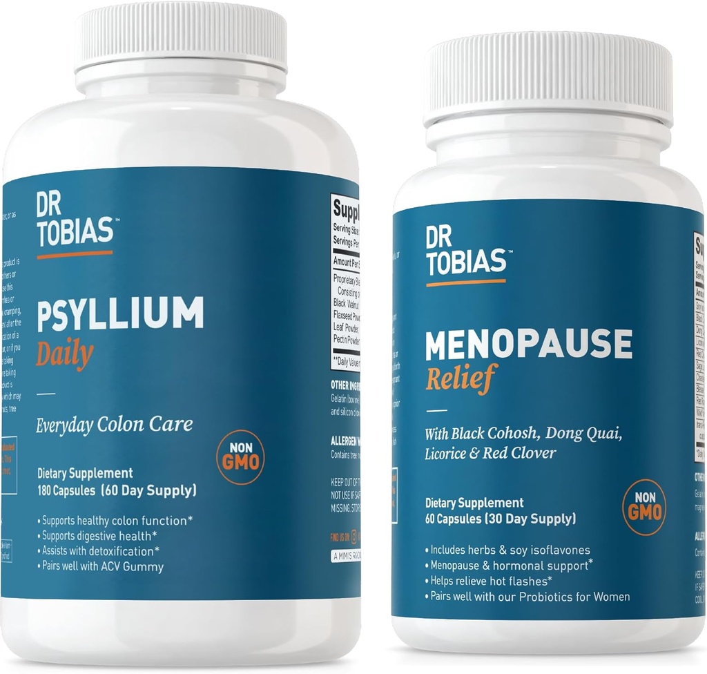 Tobias Menopause博士 救济和肽日报-支持激素平衡和消化健康,非GMO