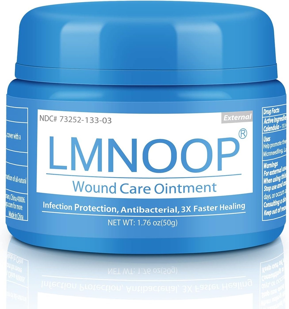 LMNOOP 疗伤膏,用于慢性伤痛、乙醇、皮肤溃疡、细胞炎、烧伤、疼痛、外科伤痛、感染性伤痛、切片、烧伤、止痛、防感染、防炎、防炎