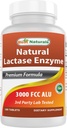 Best Naturals Fast Action Lactase Enzyme Tablet, 3000 Fcc Alu, 180 Counter (859375002900) (英语).