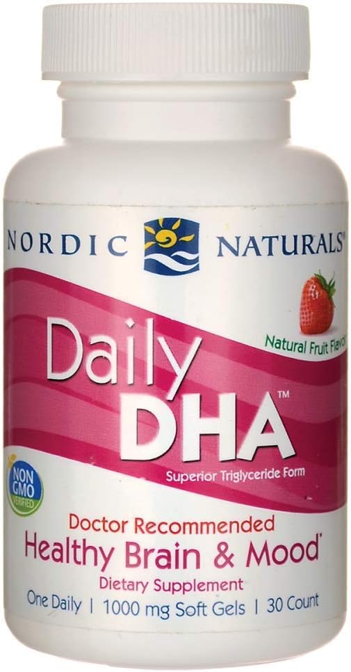 北欧自然 - DHA日报,健康脑和Mood支持,30软宝石
