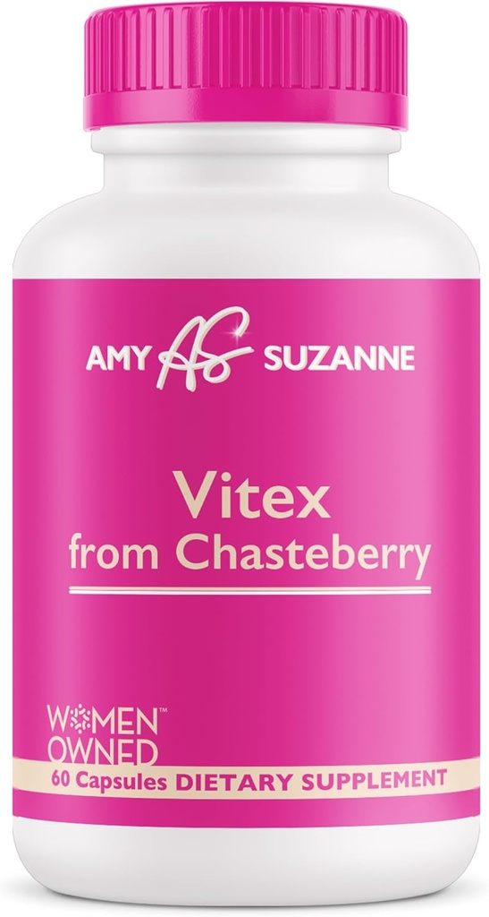 妇女Vitex补编 -- -- 有机香草莓中的荷尔蒙和谐 -- -- 荷尔蒙平衡,期间,Perimenopause支助 -- -- 60卡普勒