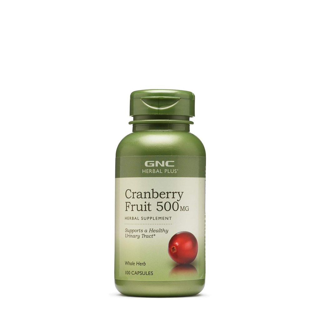 GNC 草药加全草药 Cranberry 500mg 100 Capsules
