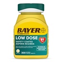 Bayer Aspirin低剂量81毫克,肠内粘合片,推荐医生,心血管疾病二级预防,300安全粘合片