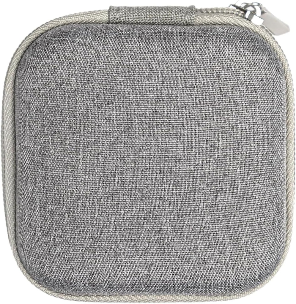 纳万多功能眼滴、医药和旅行附属物组织者 - Hardshell EVA 契约承载箱 - Loops & Mesh Pocket for Daily Pills, 临床专家充电电缆和电池