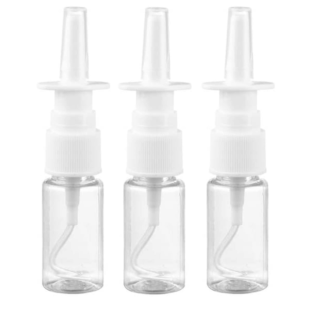 Medsuo 3pcs 10ml 鼻喷雾瓶 雾喷雾瓶 清空犀牛炎 护理喷雾器 直接喷雾容器,用于盐碱性基本油