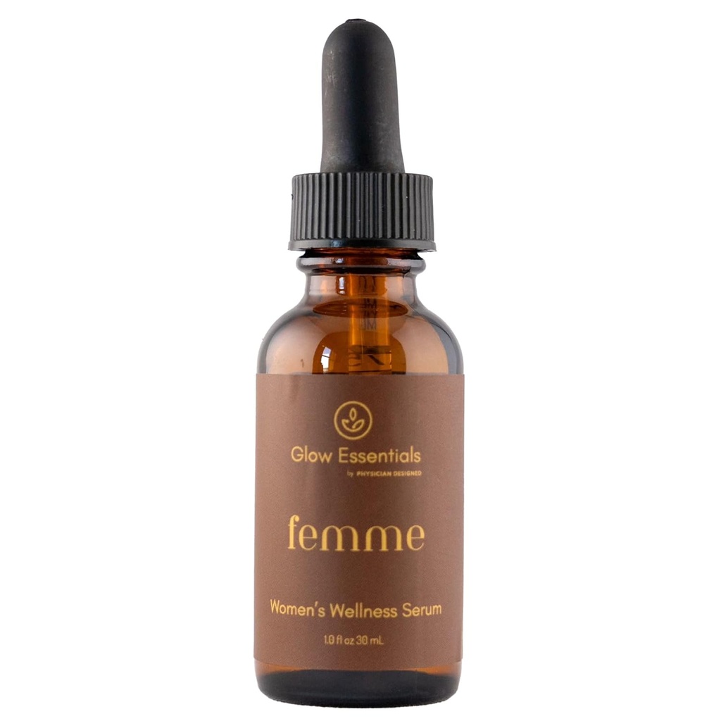 生理医生 设计 Femme - 主题性血清素 女性激素平衡 20 mg 生物同位素 USP 孕酮 | 1 FL z 30 mL