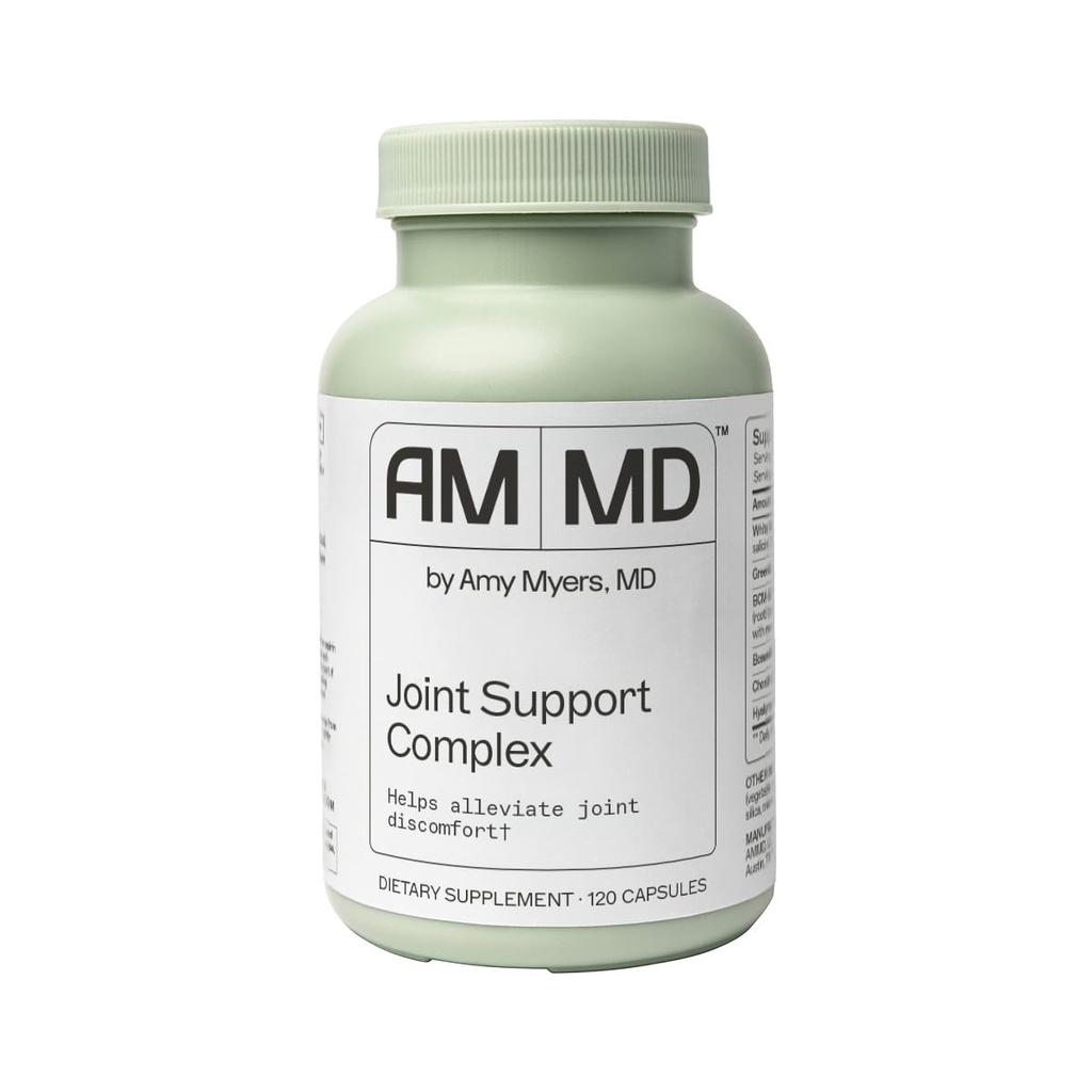 Amy Myers MD 加入支持复合体 补充 - 支持联合健康和流动 - Glucosamine HCL - Chondroitin - Turmeric - 120 卡普勒斯