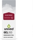 独家Gel 100 - Vegan Energy Gel for Endurance Athletes Runles & Cyclists - 100kcal - 黑樱桃 - 包6