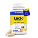Enzymedica Lacto,乳品支持高级乳胶药,帮助破解乳糖,Casein & Fat,乳品救济药,Vegan,30 Capsules