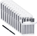 TrelaCo 96 Pcs 听力援助 耳蜡护卫过滤器 Cerumen 停止清洁工具辅助器 听力援助 清洁工具箱 与 Phonak, Widex, Resund Wax Traps, 12 Packs 兼容