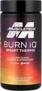 MuscleTech 燃烧 iQ 智能热力补充剂 与 Paraxanthine 增强能量和识别 男女100 计数