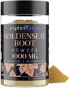 Goldenseal root Powder Organization 1000 mg - Immune & Gut的Goldenseal Powder补充,纯和天然草药Goldenseal补充,Gluten Free - 60 services(1瓶)