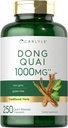 Carlyle Dong Quai Capsules = 1000mg = 250 Counter = 非GMO 和 Gluten 免费补充 = 传统草药