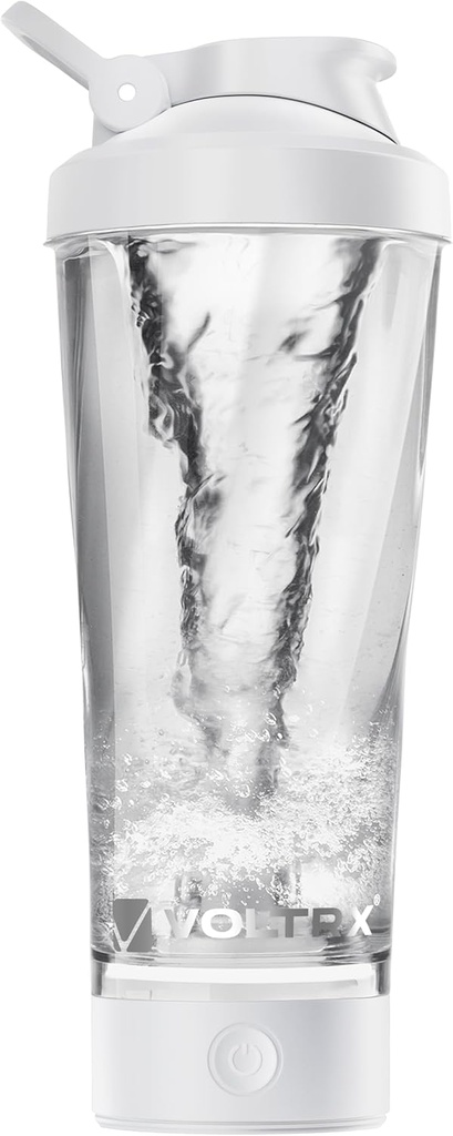 VOLTRX Premium Electric 蛋白质摇摆瓶,由Tritan-BPA Free-24 oz Vortex Portable Mixer Cup/USB 为蛋白质摇摆所制造的可充电摇摆杯