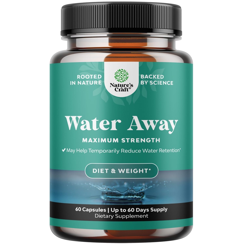 Fast Bloating和Swelling Relief 纯天然尿药减少保留支持重量损失的径向补充剂