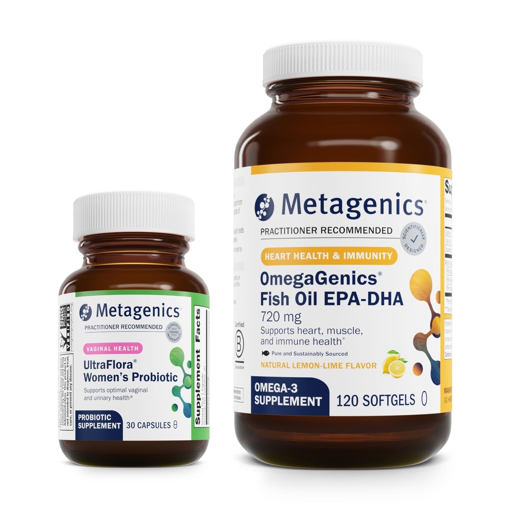 Bundle - UltraFlora Women's & OmegaGenics EPA-DHA 720-30 UltraFlora Vomen's Count for Vincental Health - 120 Softgel of EPA-DHA 720 for Heart, Musculoskeletal, Immune Health (英语) 互联网档案馆的存檔,存档日期2013-12-20.