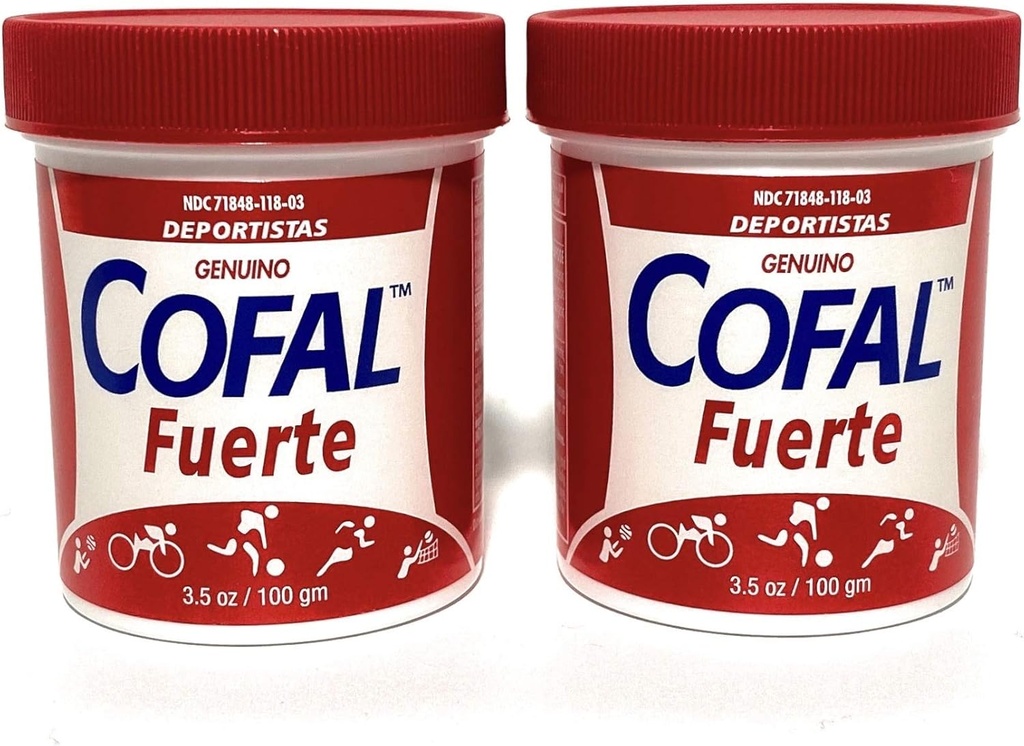 Cofal Fuerte Cream - 3.5 Oz - 2 包装