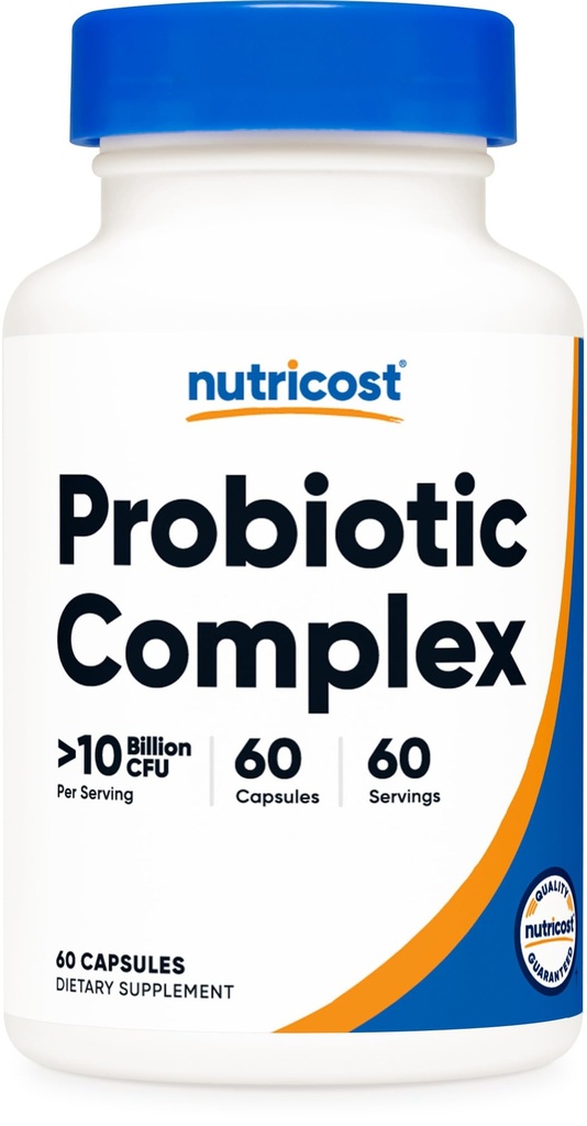 60 Capsules - Acidophilus Plus 9 其他 Probiotics, Non-GMO, Gluten 免费补充剂