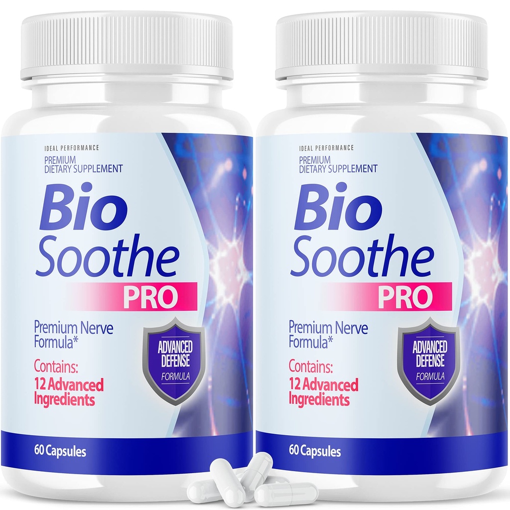 EDISTL PERFORMANCE (2 pack) Biosoothe Pro Neuropathy 治疗 Nerve 疼痛药丸 Bio Soothe Premium 公式补充 Alpha Fix Neeve (120 Capsules)
