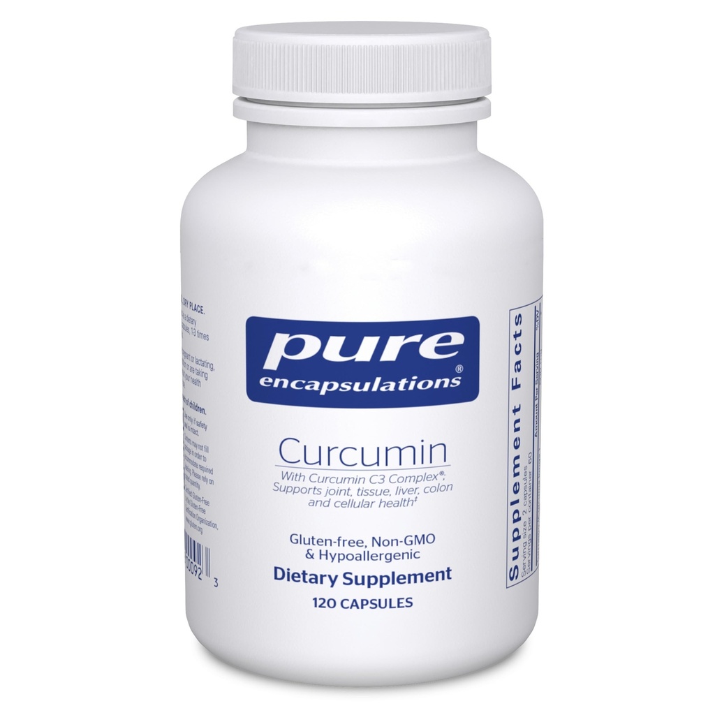 纯封装 Crucumin - 500毫克 - 支持联合健康与肝脏健康 - Crucuma Longa Capsule - Non-GMO & Vegan - 120 capsules