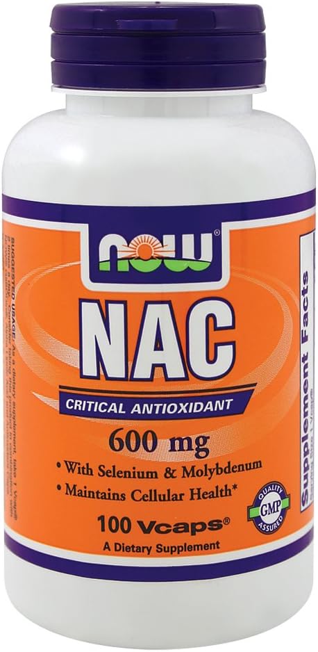 现在食品 NAC 600 mg - 100 Vcap 8 包