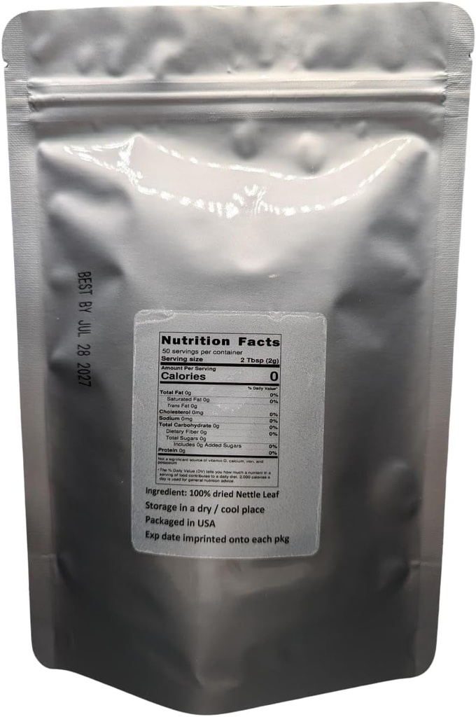 Nettle Leaf - 自然界的Urtica dioica Dried Loose Leaf 100%(1 oz)