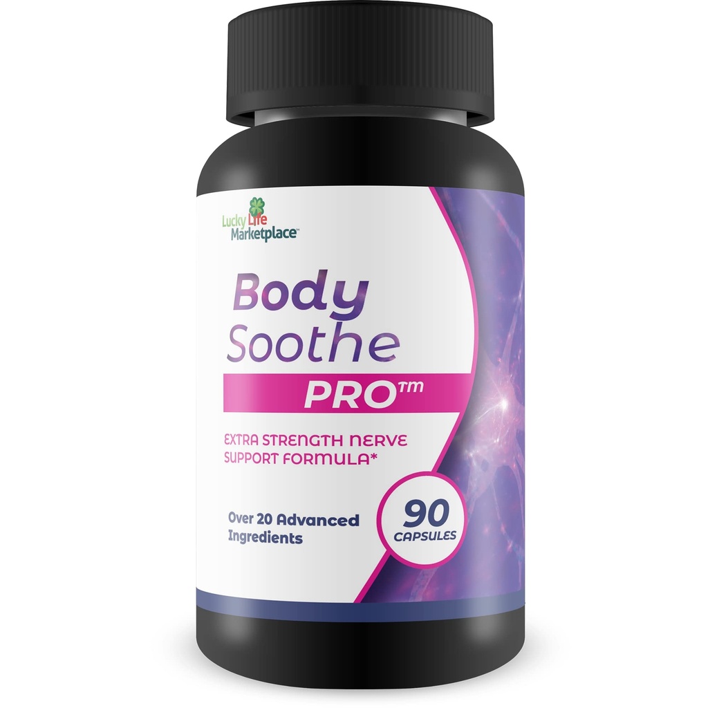 体Soothe Pro - 神经病 Nerve Formula Extra power - 天然草核支持神经病,改善循环,并减少氧化性应激反应 - Binus抗氧化剂援助