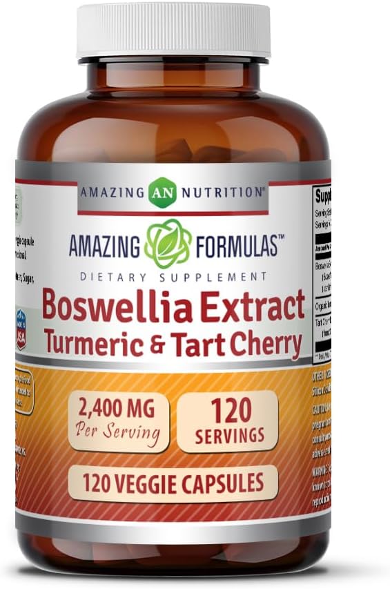 (原始内容存档于2018-10-21) (英语). Extractions Boswellia Extract Turmeric and Tart Cherry 2400mg Veggie Capsules ============================================================================================================================================================================================================