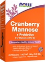 Now 补充品,Cranberry Mannose + 配有10种亲生细菌草原的亲生药物,24/Box